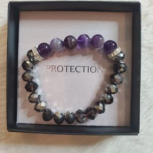 NWT Purple Protection Bracelet